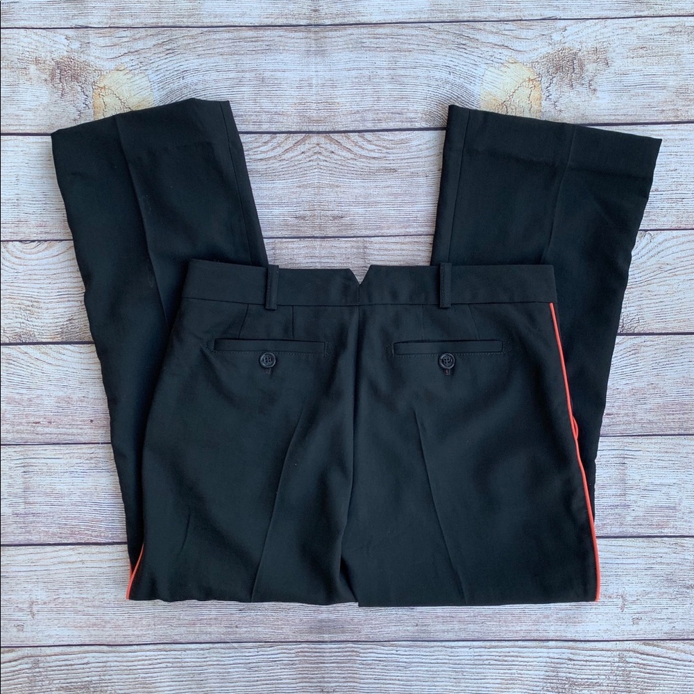 Marc Jacobs Black Trousers with Orange Stripe 0035 - Picture 4 of 6